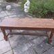 Bench in oak