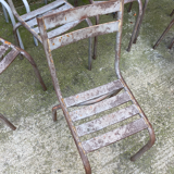 14 metal bistro chairs
