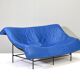 Butterfly sofa in leather by Gerard Van Den Berg for Montis, Netherlands, 1980s