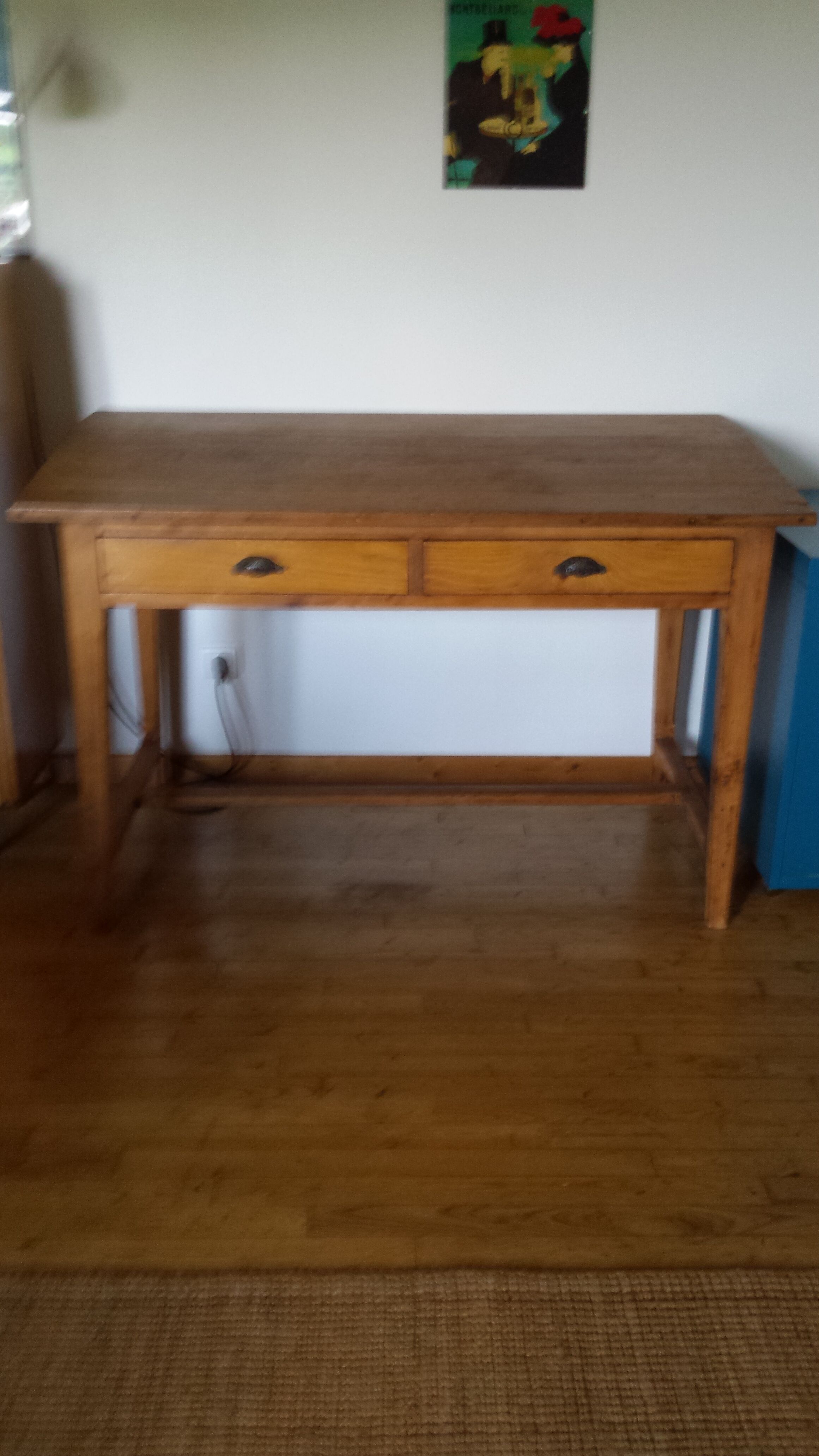 Wooden draughtsman's office