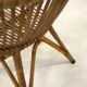 Rattan armchair by Rohe Noordwolde, 1960