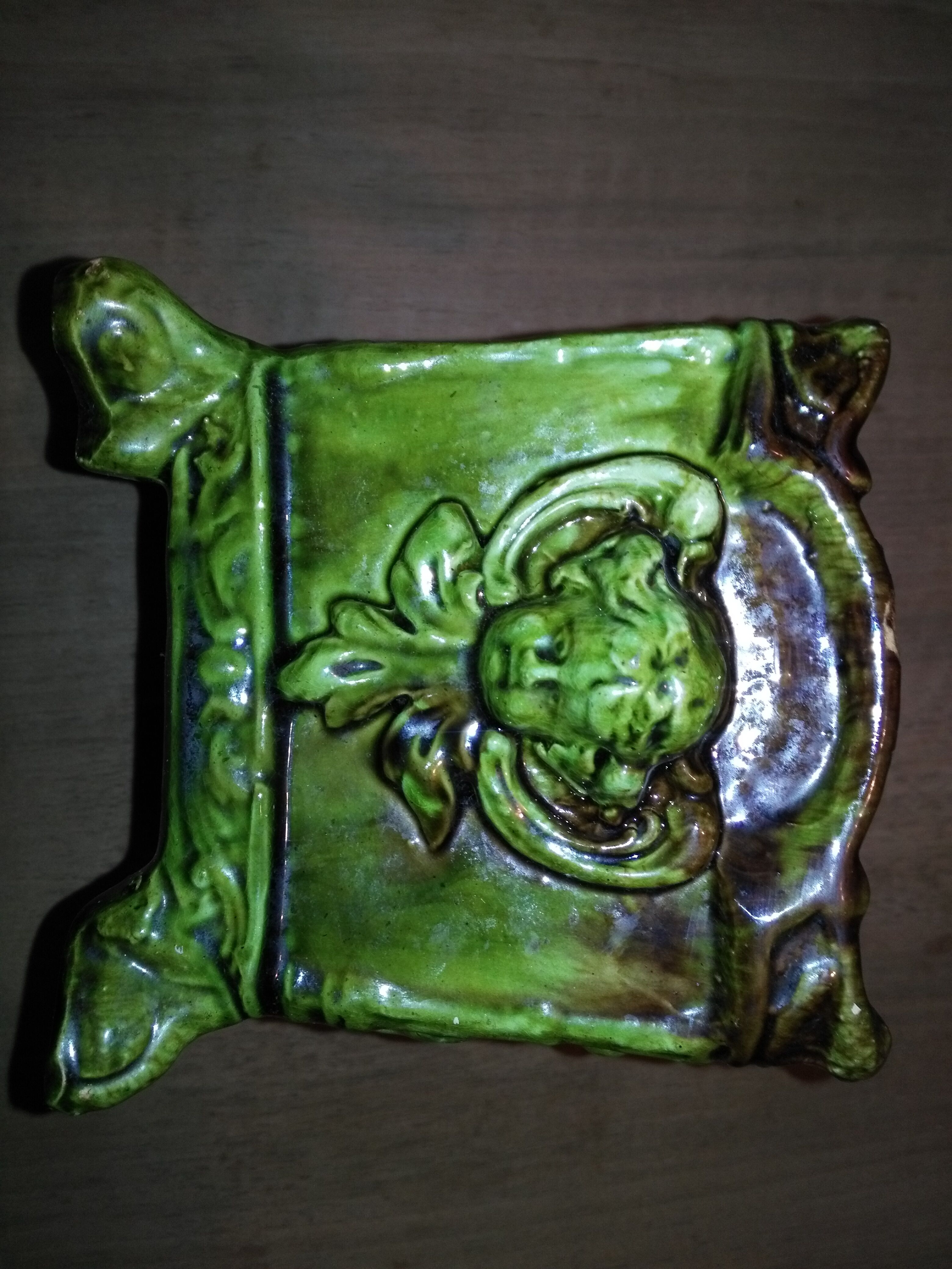 Art nouveau earthenware gardener