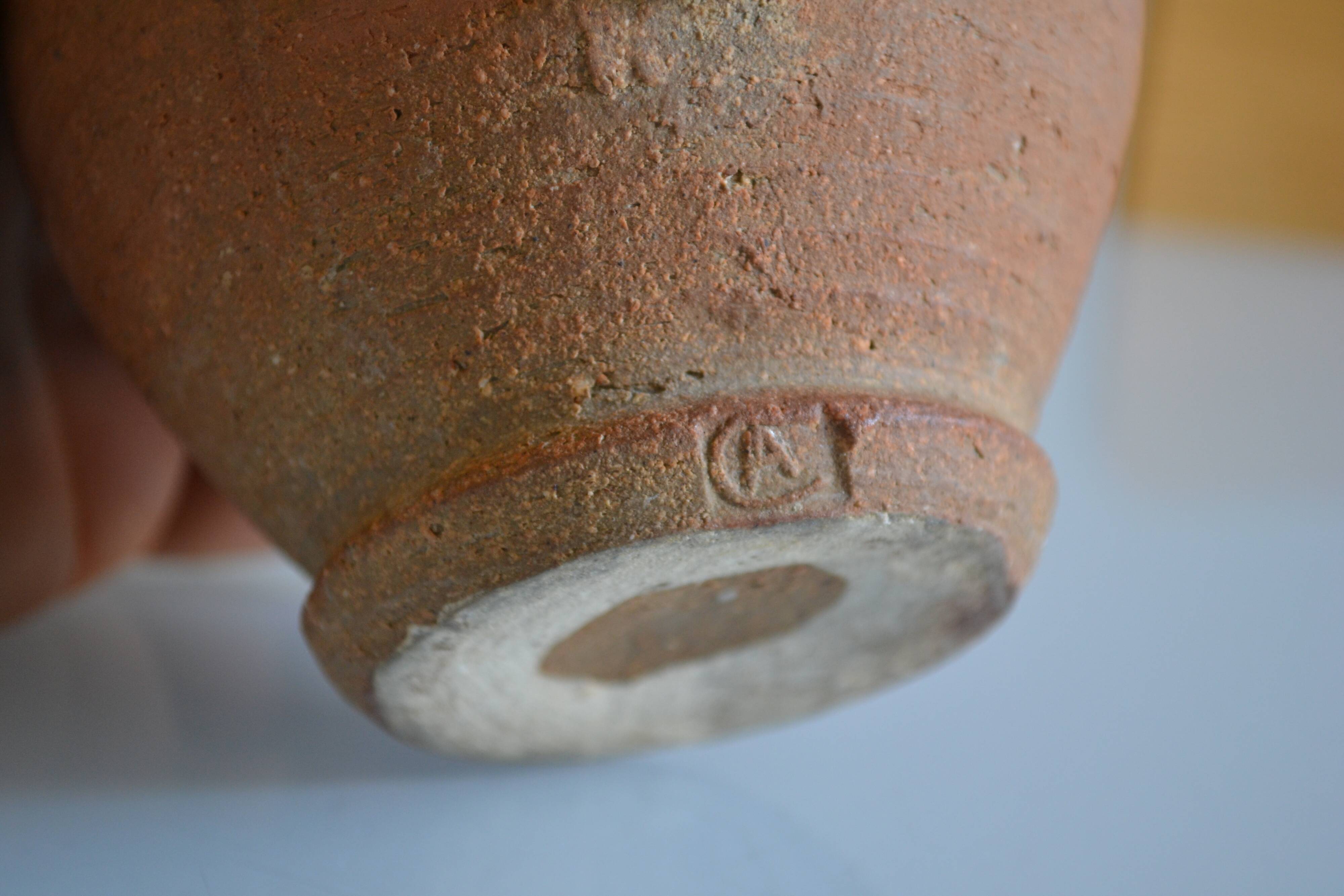 Old terracotta pitcher France