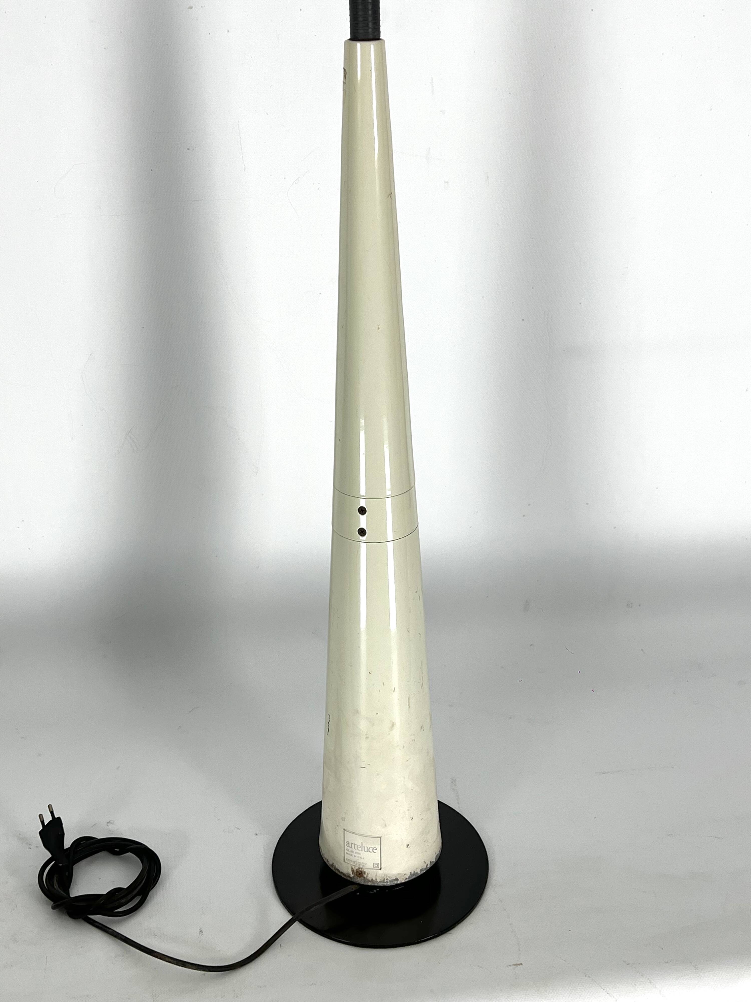 Postmodern floor lamp Club 1195 by Giuseppe Ramella for Arteluce, ITALY 1980s