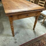 Cherry farmhouse table with 2 extensions
