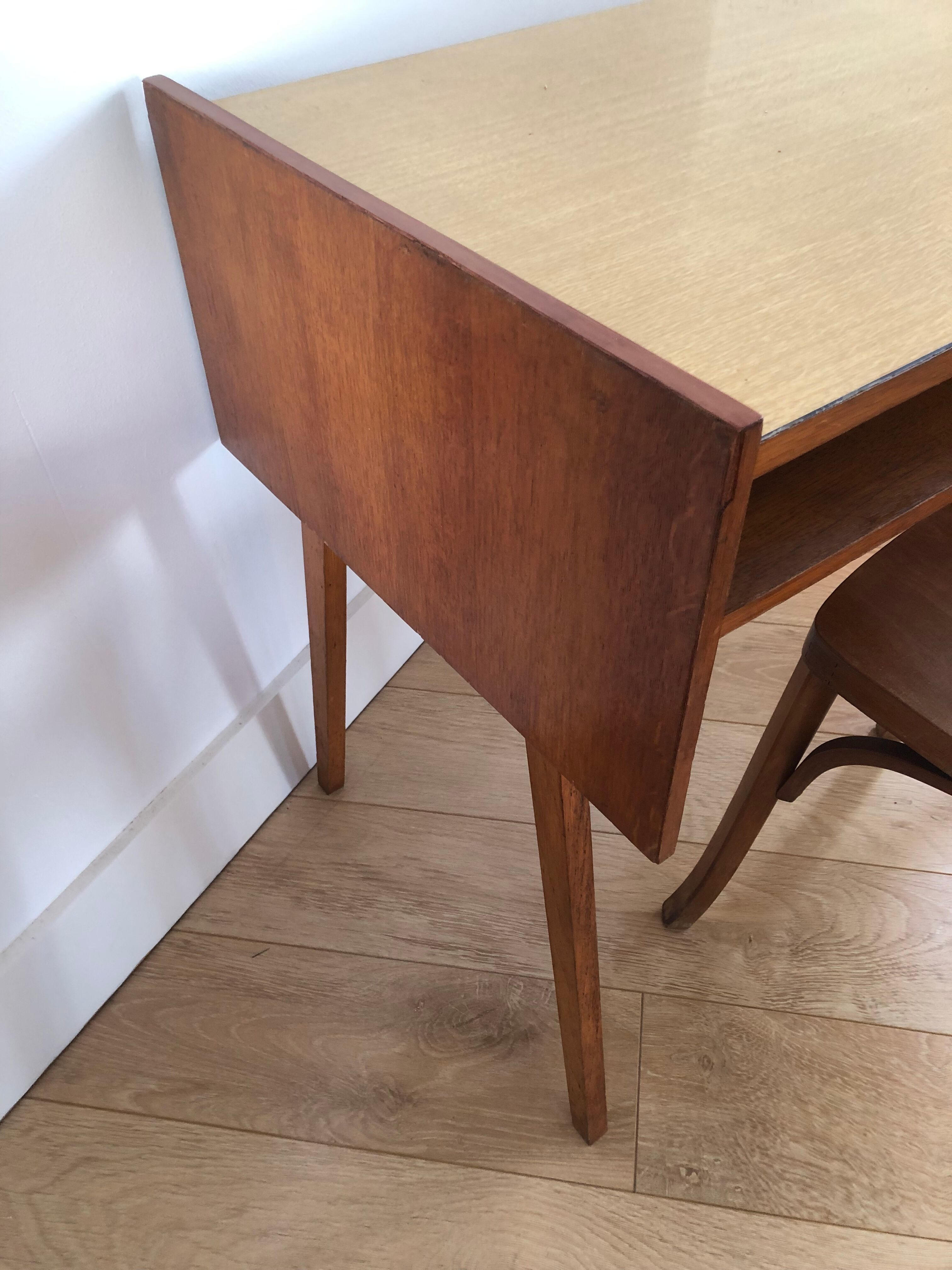 Scandinavian-style vintage desk