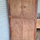 Renovated old oak cabinet, walnut magnifying glass and canning