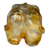 Vintage glass pendant light