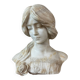 Marble bust of a woman