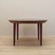 Round rosewood table, Danish design, 1960s, manufacturer: Gudme Møbelfabrik