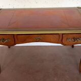 Louis XV style state desk Red leather top 20th century