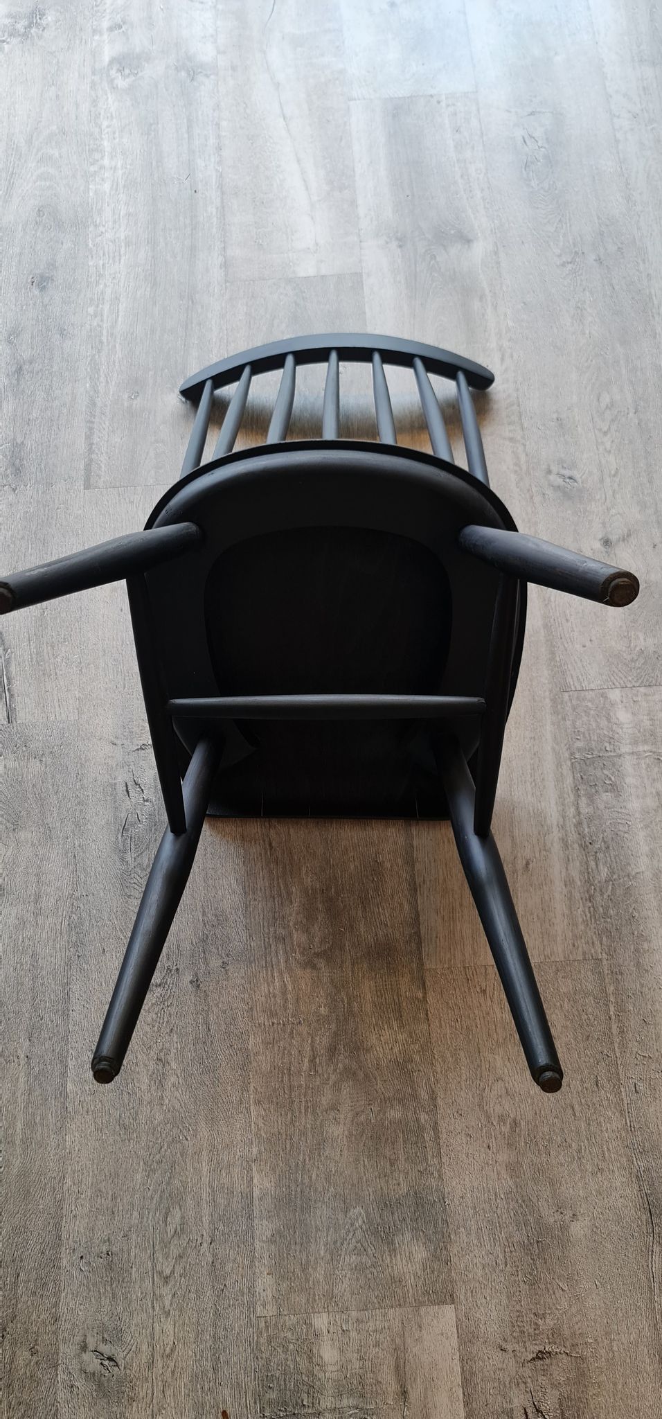 Series of six chairs Fanett by Ilmari Tapiovaara 1960