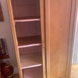 Scandinavian wardrobe with compass legs