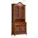 Antique double-bodied display cabinet with walnut drawers, Italy, 20th century.