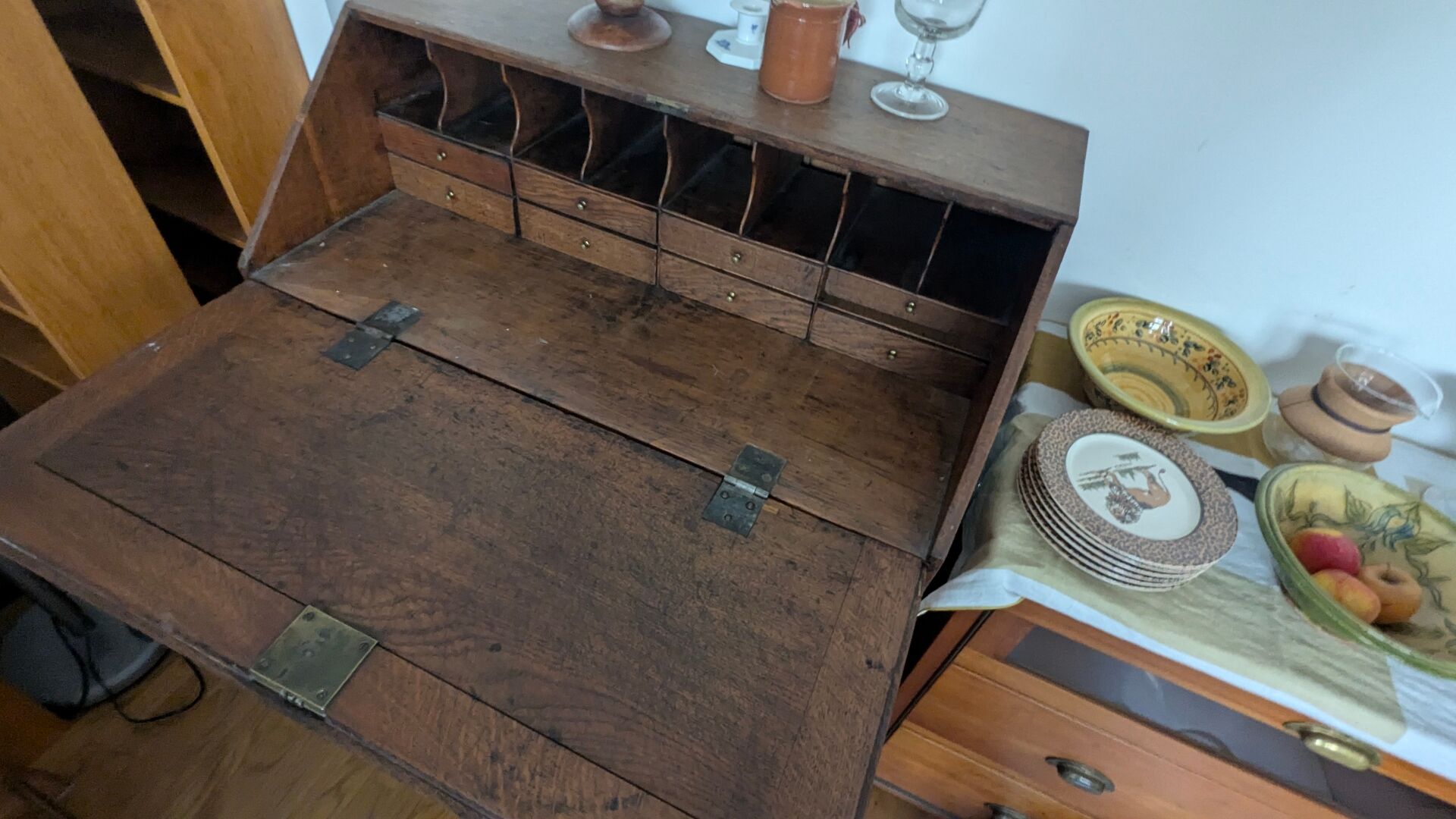 Meuble scriban XVIIIe
