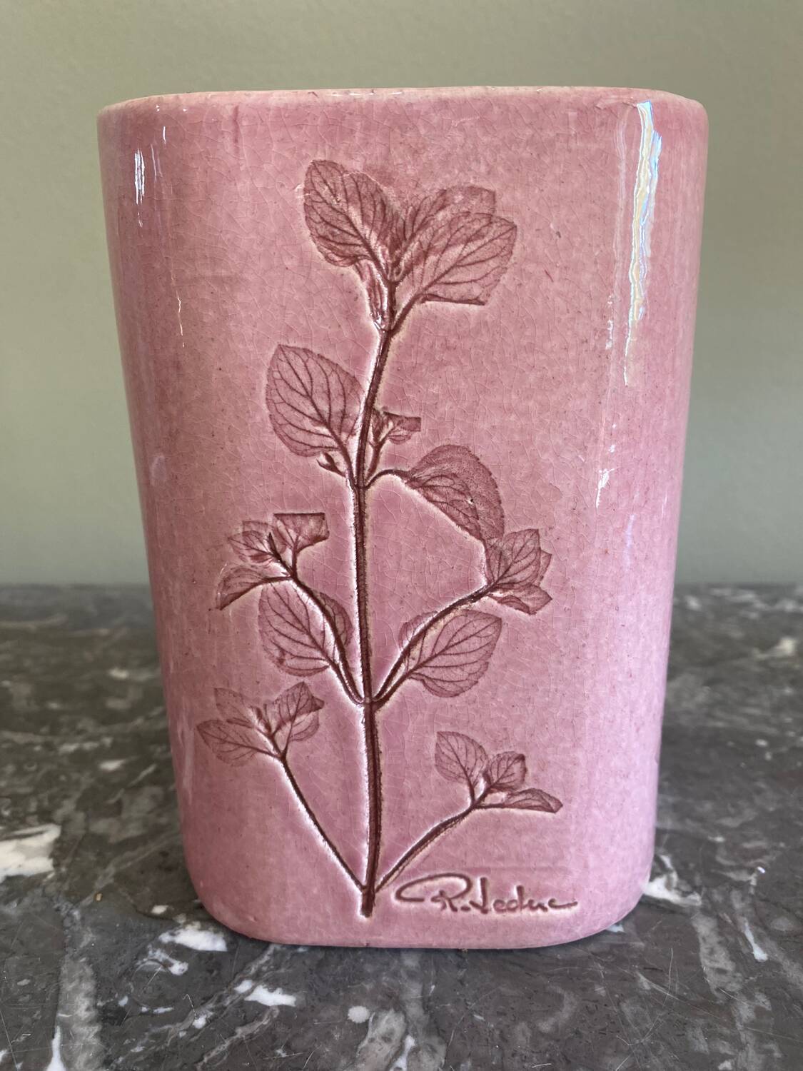 Raymonde Leduc herbarium vase