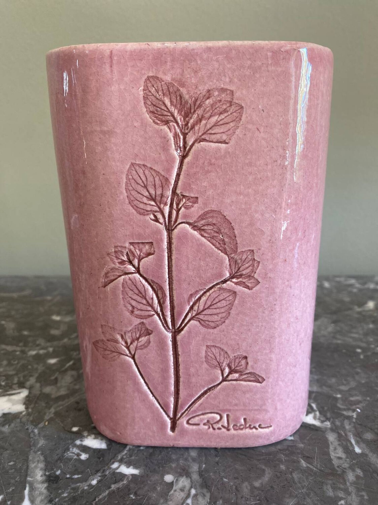 Raymonde Leduc herbarium vase
