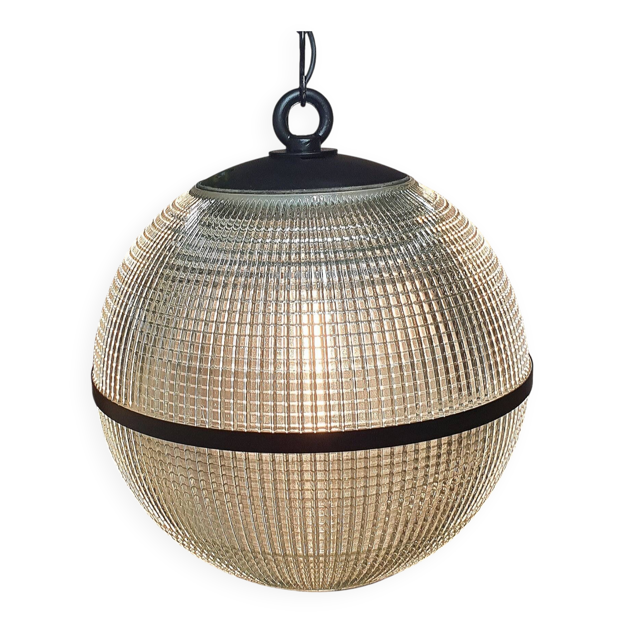 Holophane black ball suspension