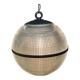 Suspension boule holophane noire