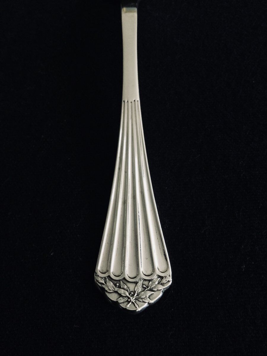 Hénin Et Cie - 5 Forks And 6 Silver Fish Knives