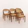 Kai Kristiansen model 31 chairs, set of 6, Denmark 1960s