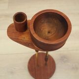 Teak ashtray, Danish design, 1970s, production: Denmark