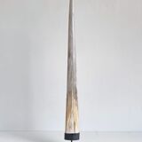Swordfish tusk mounted on a custom pedestal