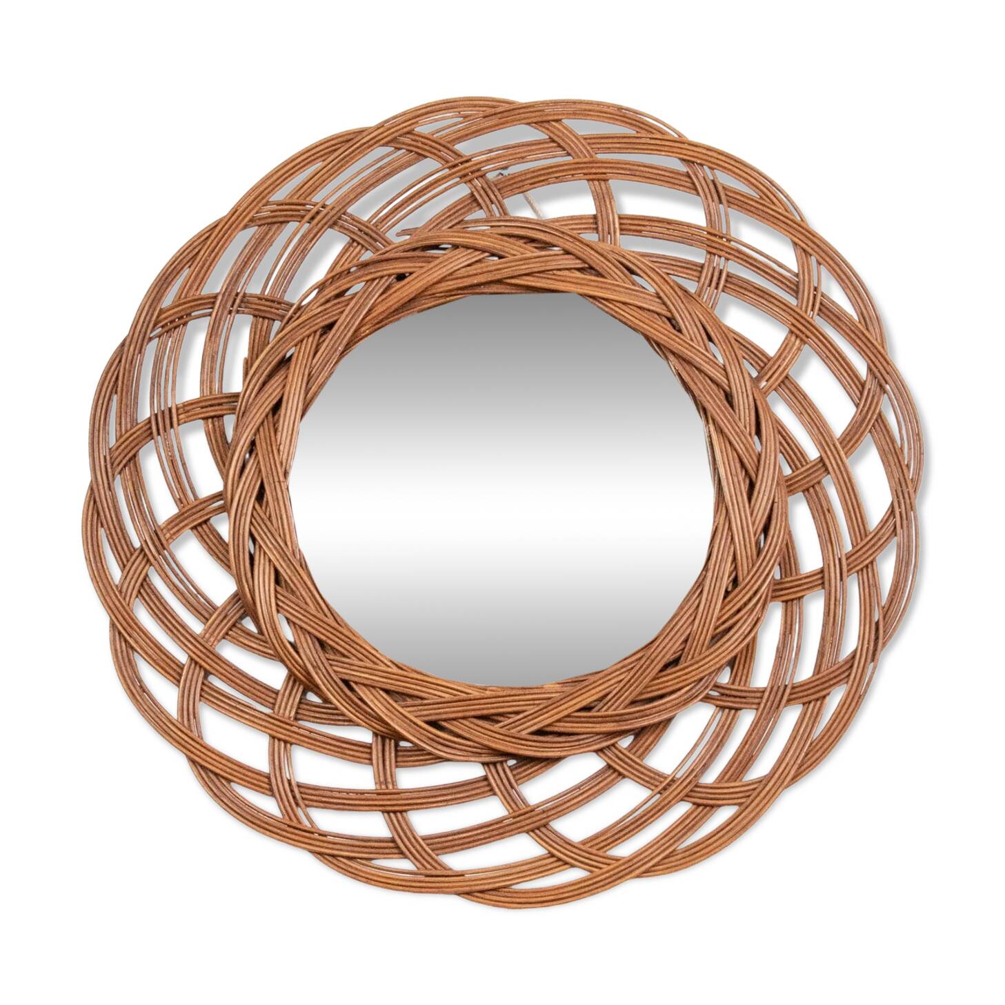Miroir en osier