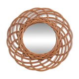 Miroir en osier