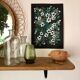 Peinture fleurs d’hiver