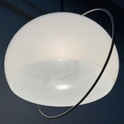 Swiss pendant lamp from the space age of the mid-century by Temde, 1960s