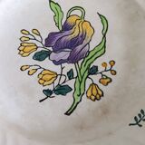 2 Longwy “Marseille” plates – Tulip decor.