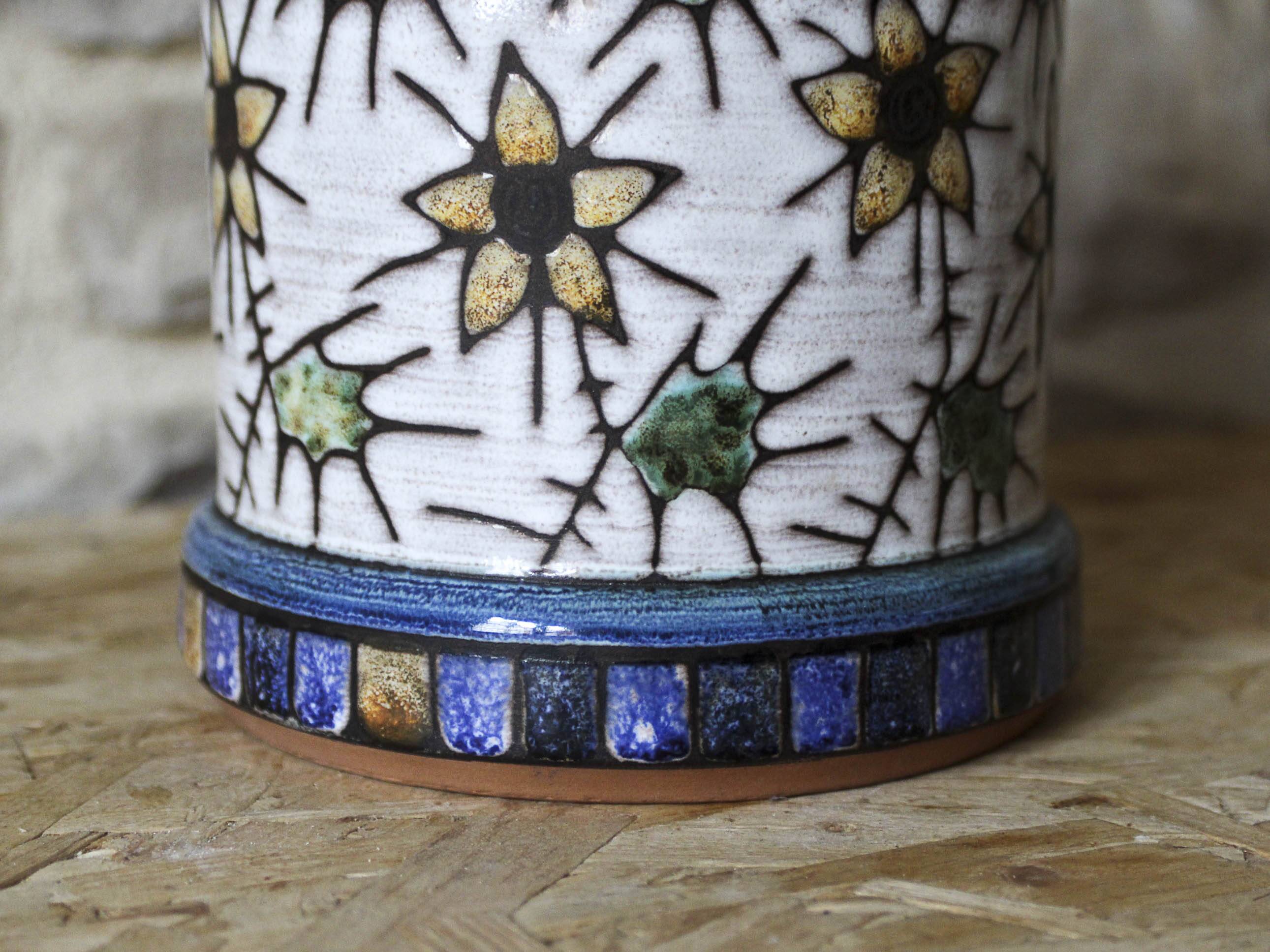 Emille Masson Vallauris ceramic lamp base