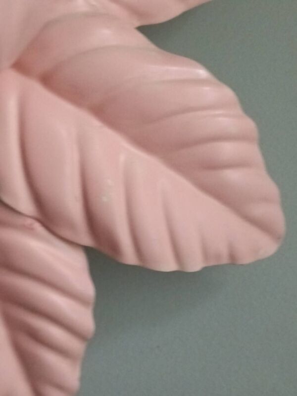 Applique fleur rose vintage