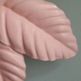 Vintage pink flower wall light