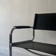 Black chrome tubular armrest chair, after Mart Stam - Breuer, 1970