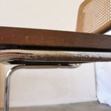 Vintage Cesca Cane Chair: 1970s Italian Mid-Century Modern Dining Office Ch