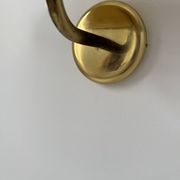Vintage brass wall light, France, 1970.