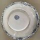 Boulenger blue ironstone salad bowl with Floréal pattern