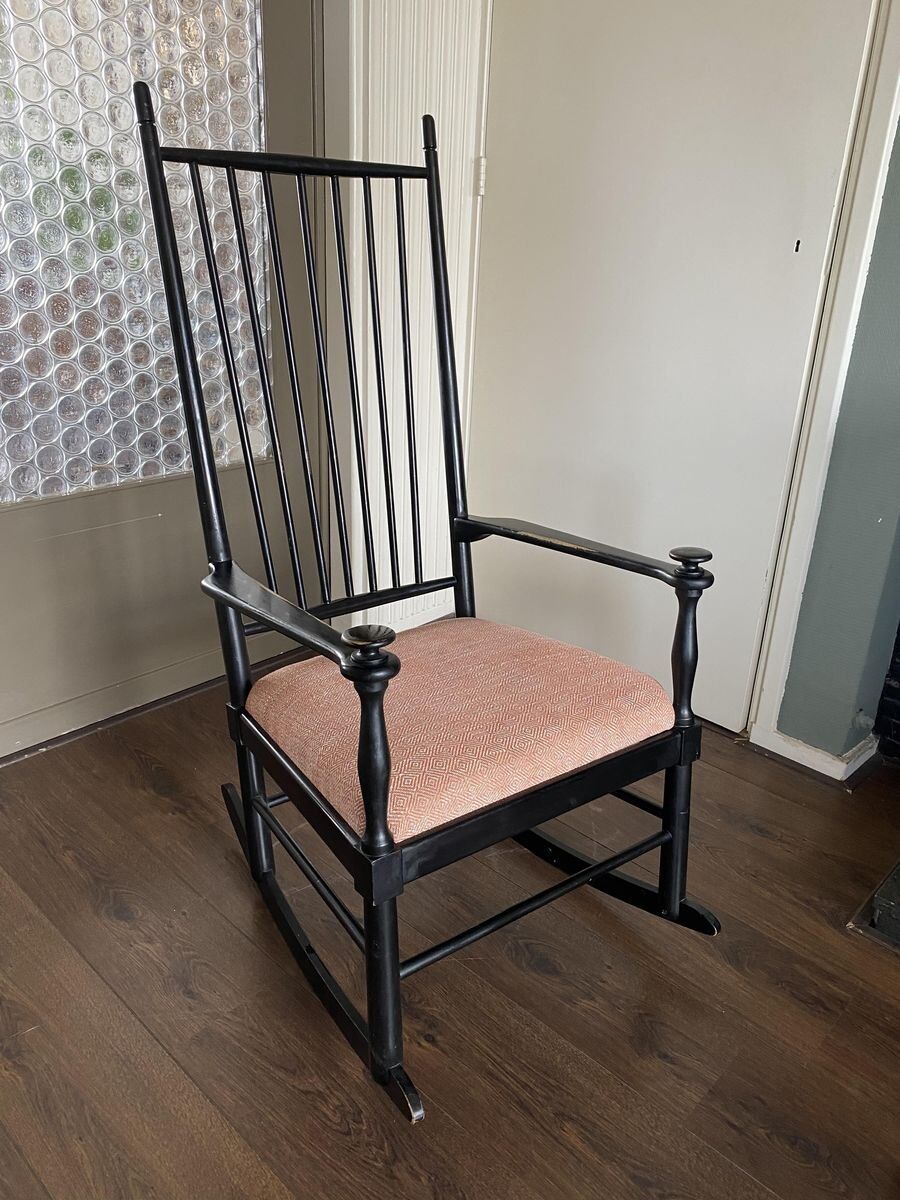 Scandinavian rocking chair by Karl Axel Adolfsson for Gemla 1950s