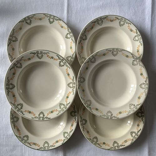 Assiettes Longwy « Georges »