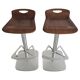 Postmodern pair of bar stools Indecasa by Joan Casas from the 1980s.