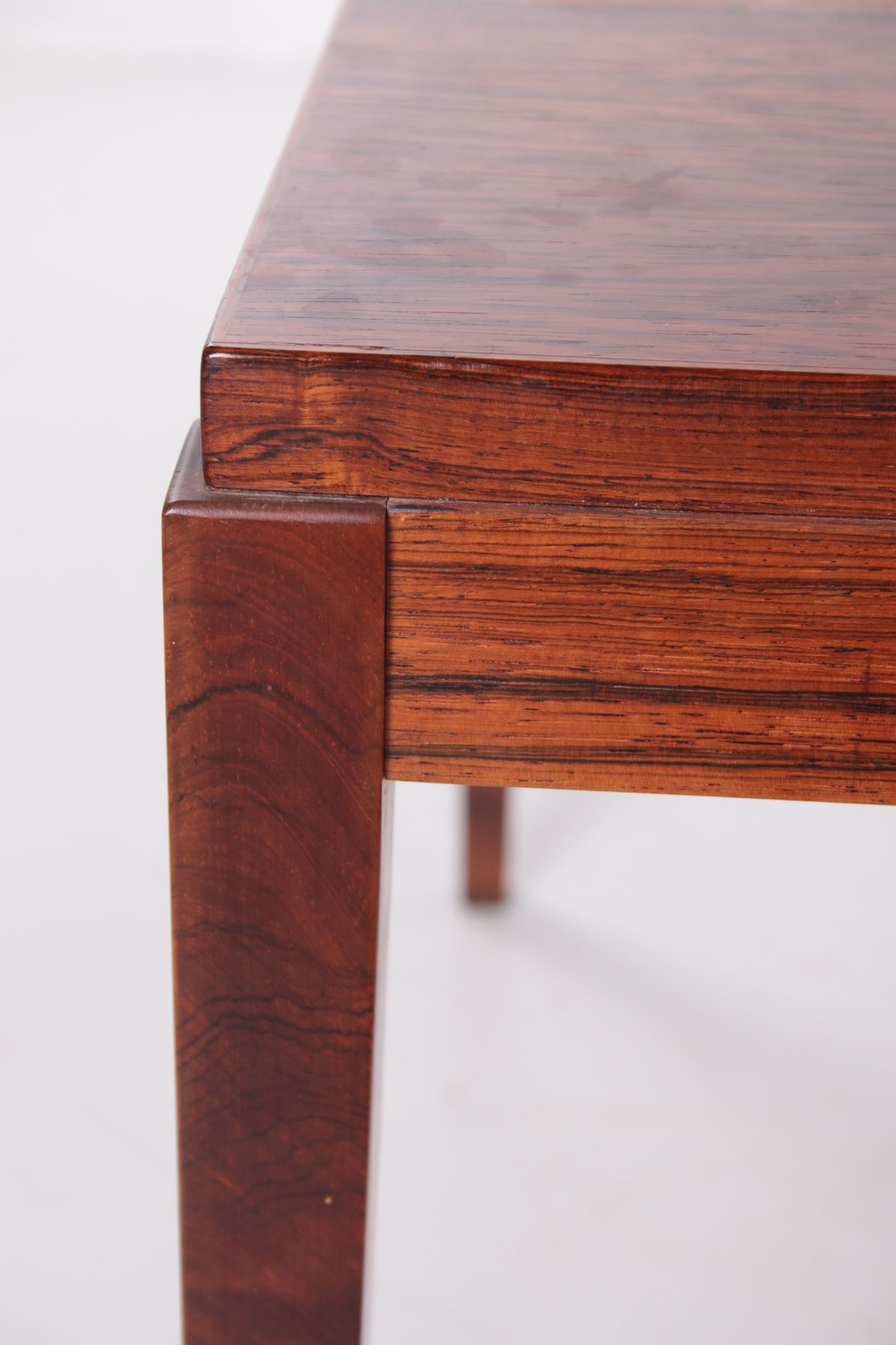 Rosewood Coffee table with ceramic tiles from the 60s