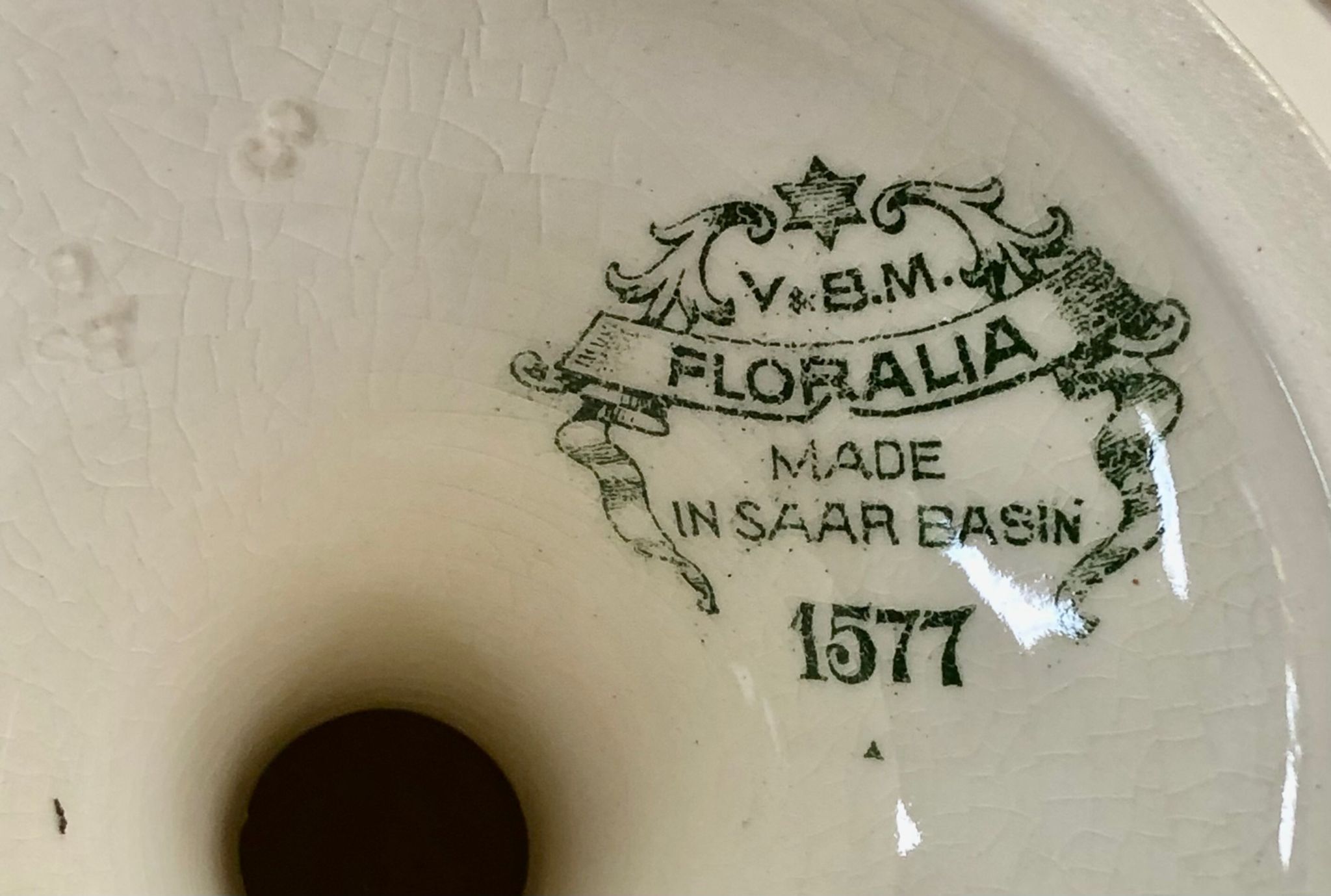 Old fruit cutters model Floralia Villeroy & Boch