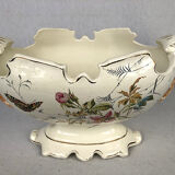 Planter of oblong shape on foot