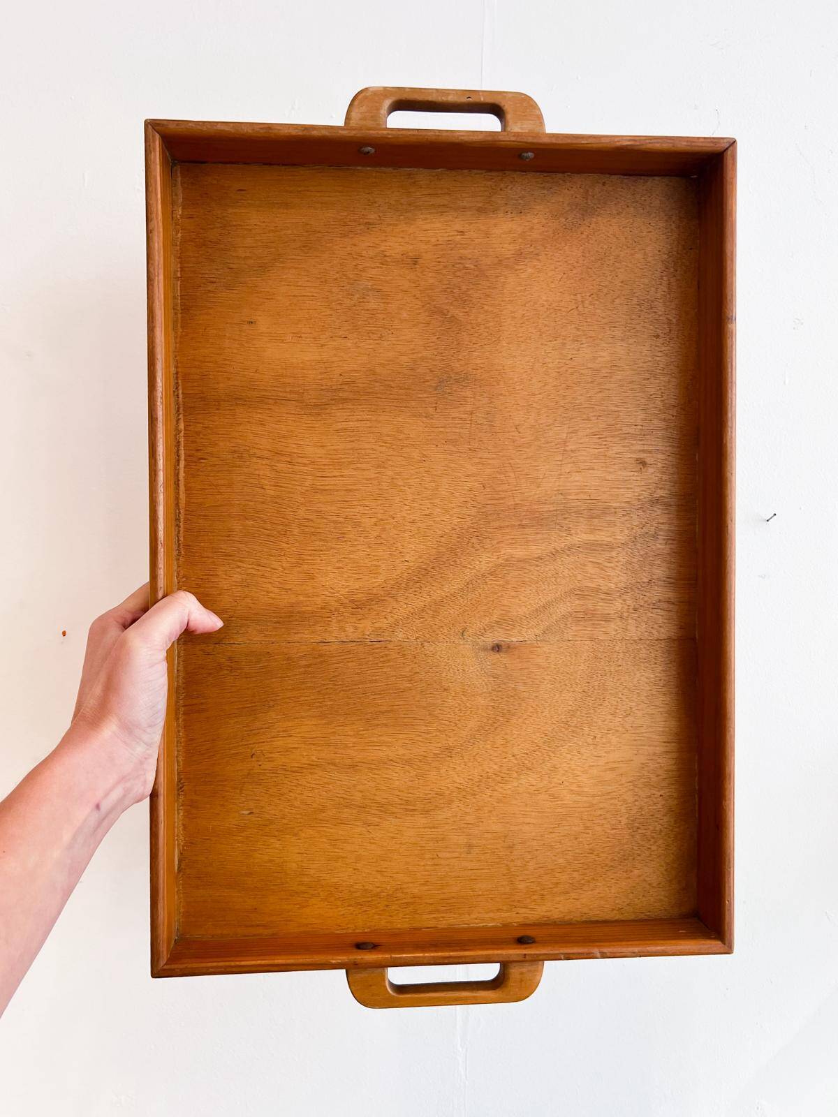 Vintage wooden tray