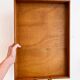 Vintage wooden tray
