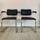 Ensemble de 2 chaises vintage design B32 Cesca Marcel Breuer