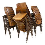 Set of 39 Marko school chairs, 70s, Netherlands