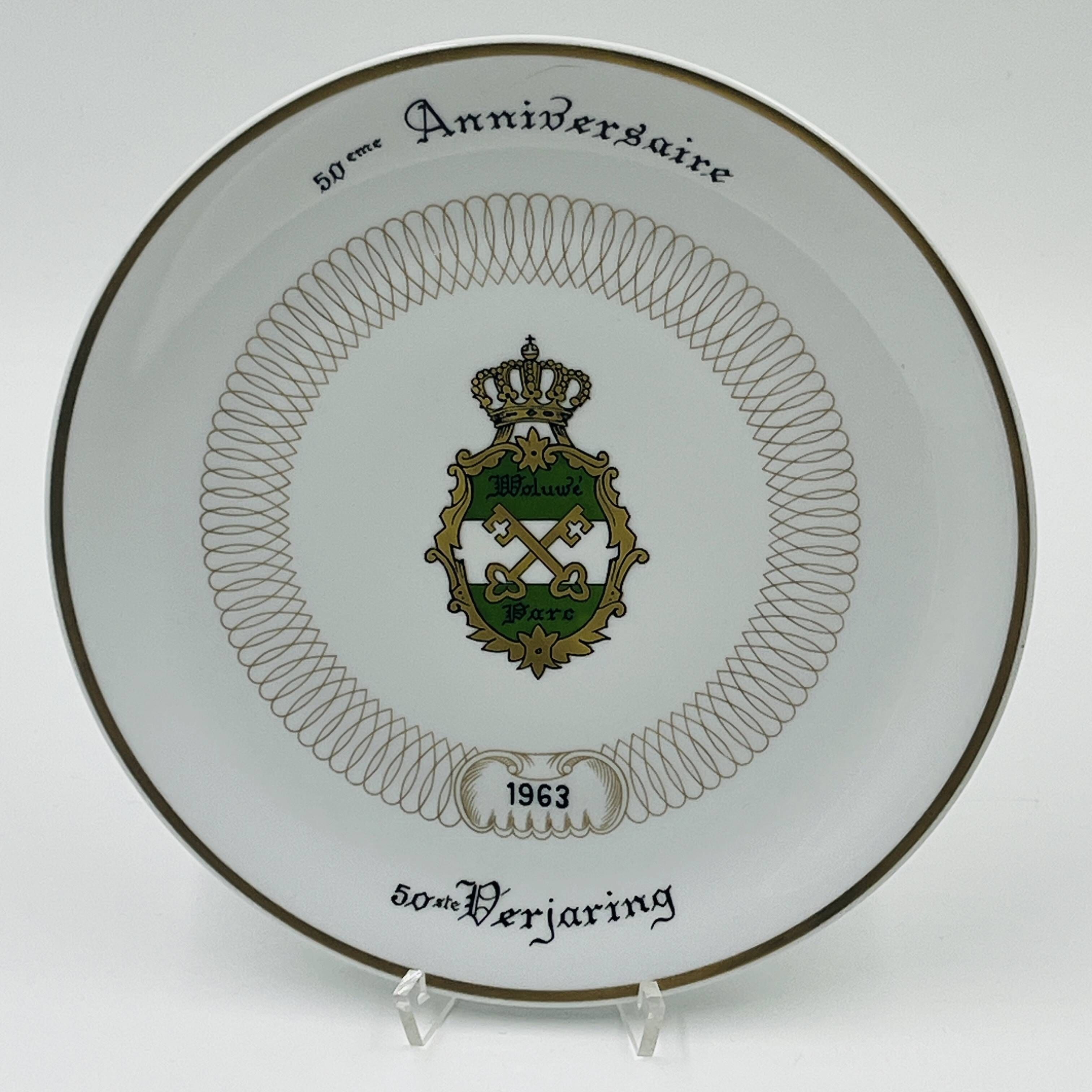 Cerabel Porcelain Plate Woluwe 1963